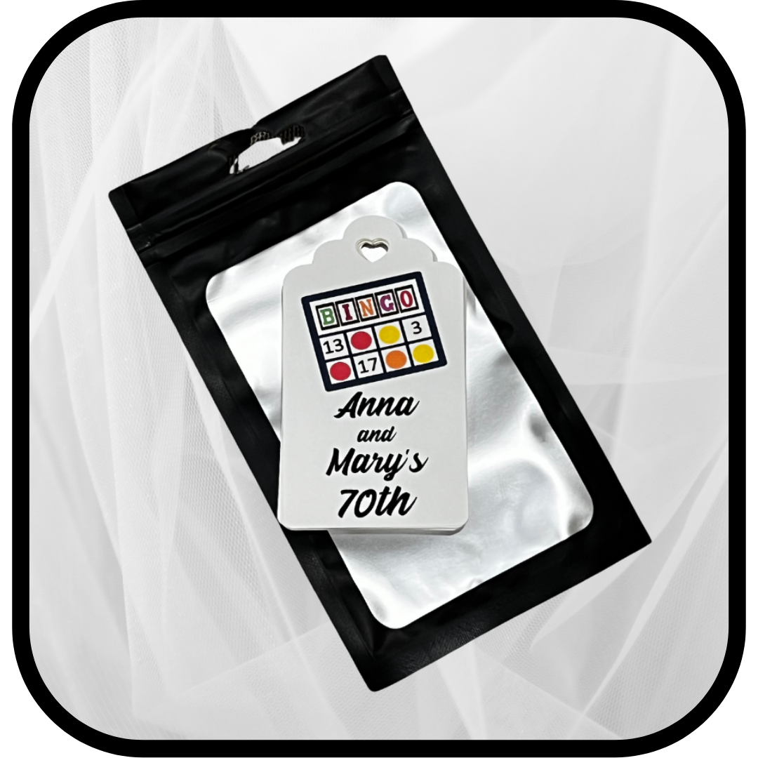 Personalized Favor and Gift Tags 2"x3"