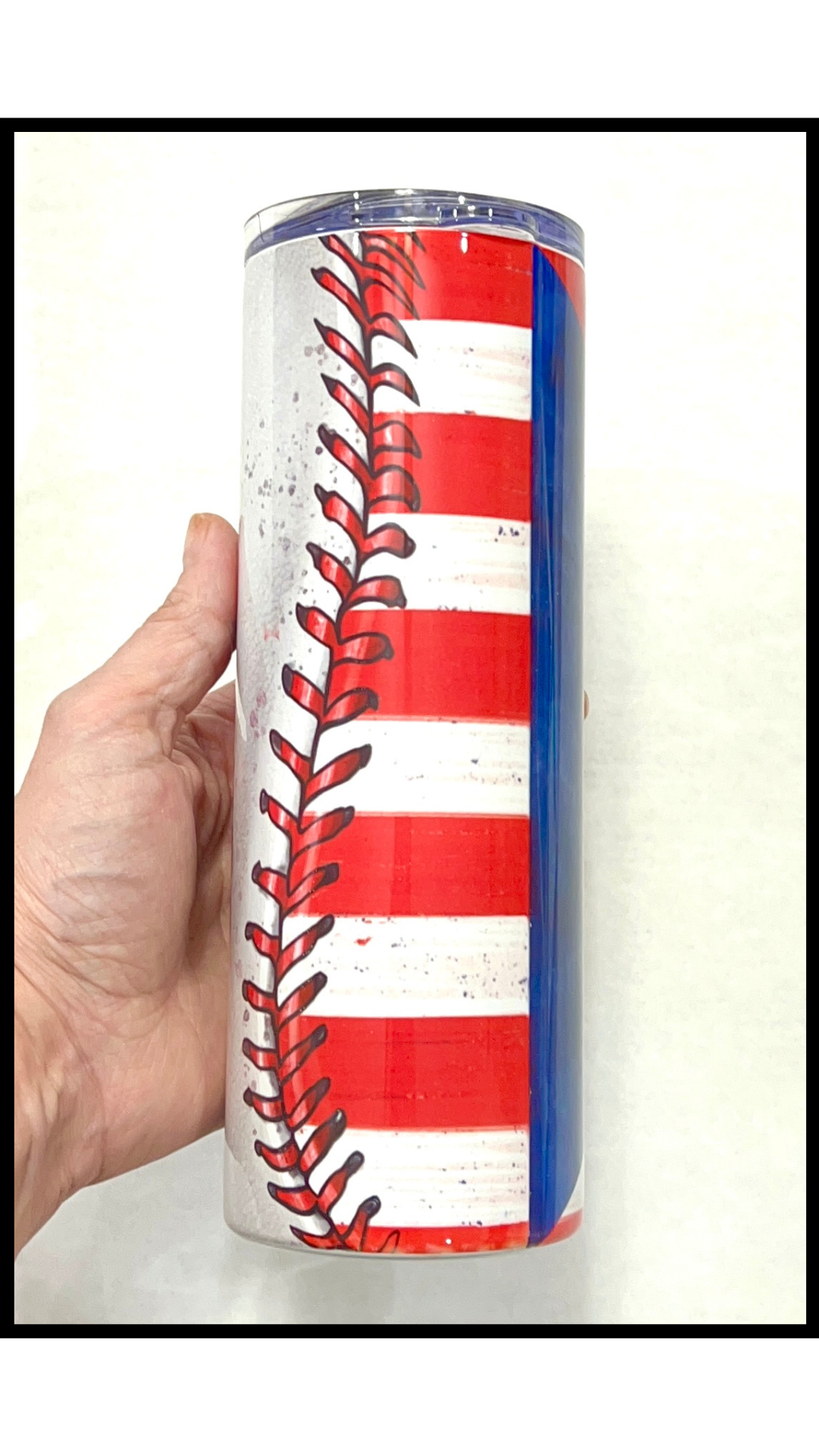 Puerto Rico Baseball Tumbler
