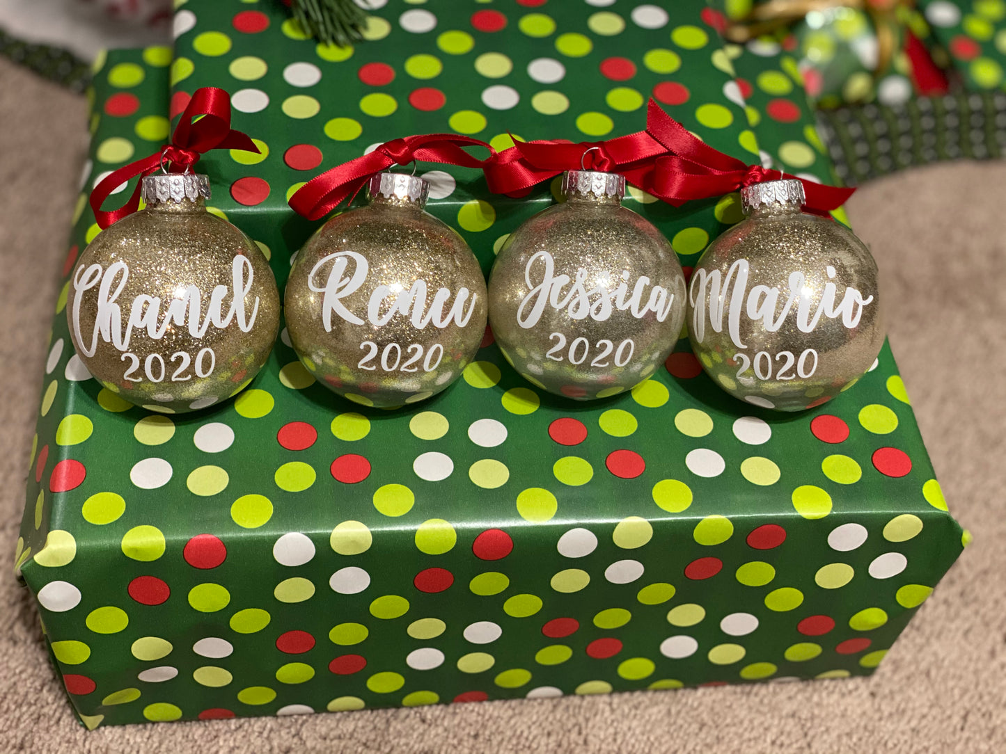 Personalized Ornament-Name and Year