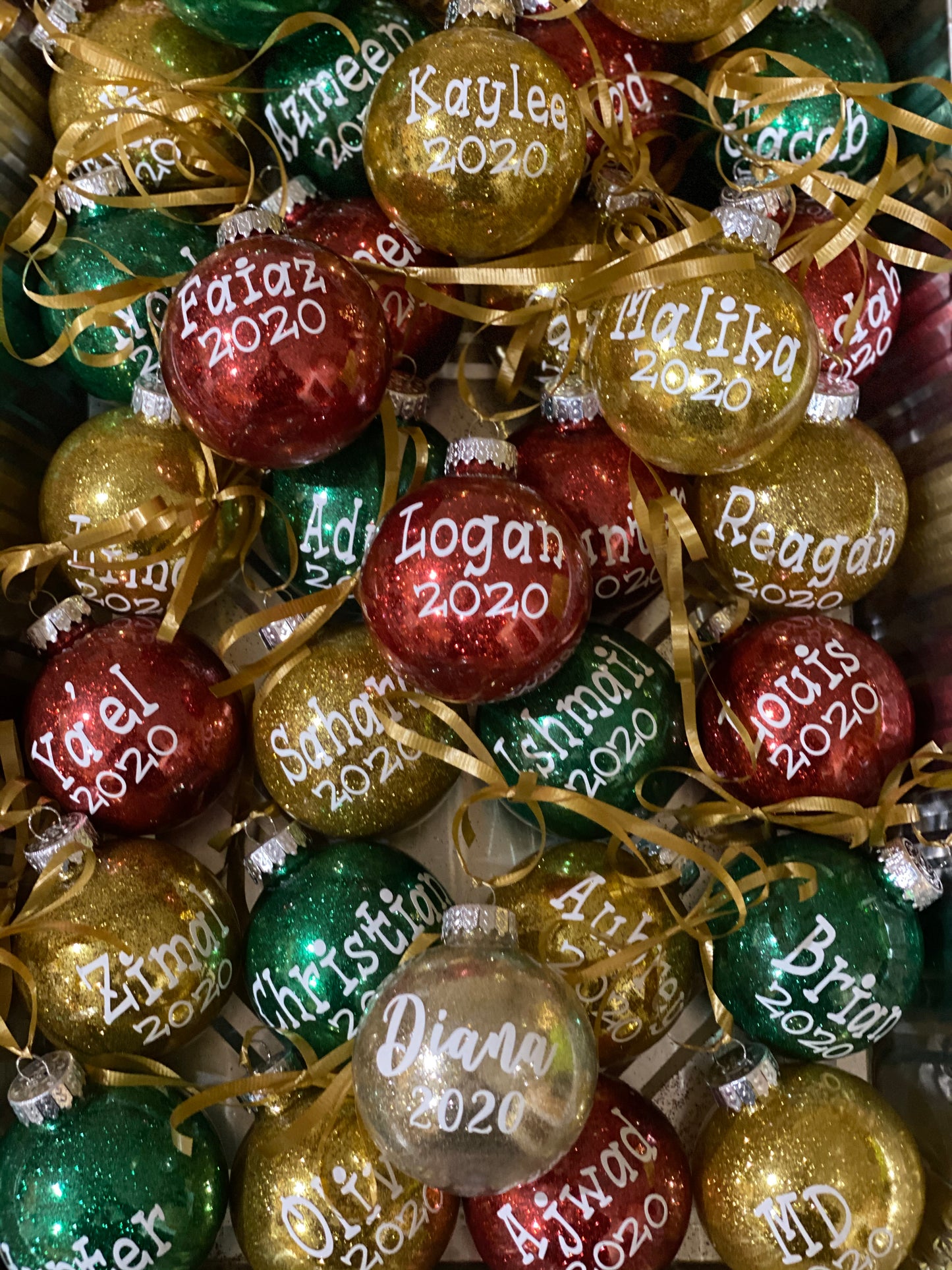 Personalized Ornament-Name and Year
