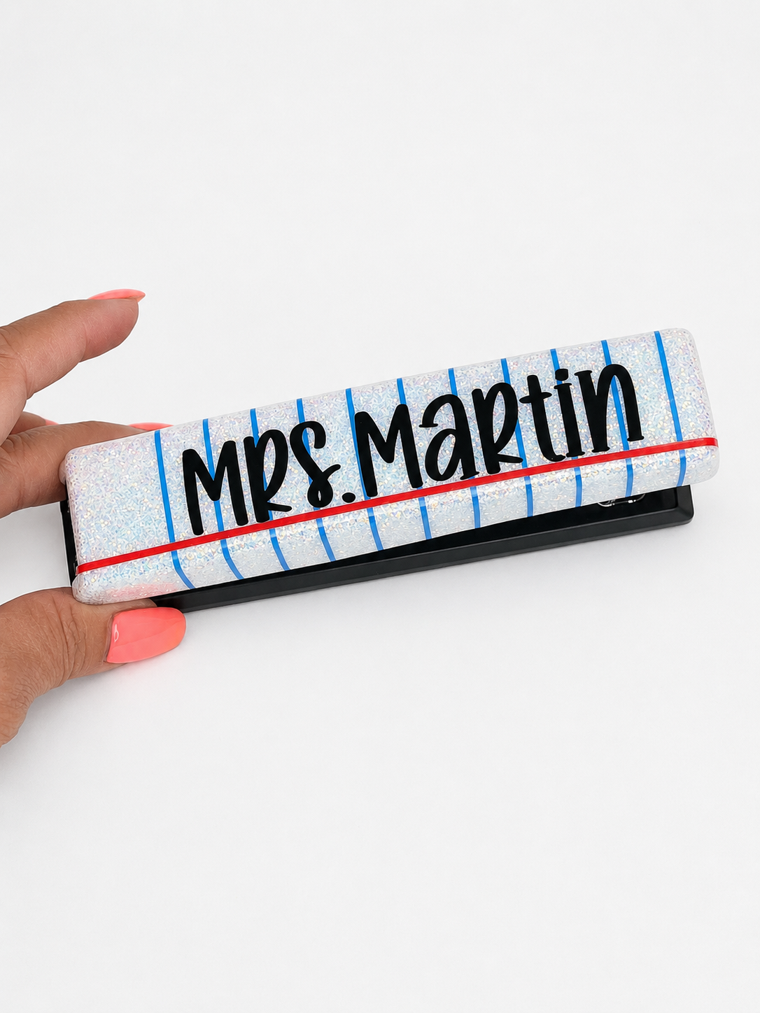 Looseleaf Paper Personalized Stapler