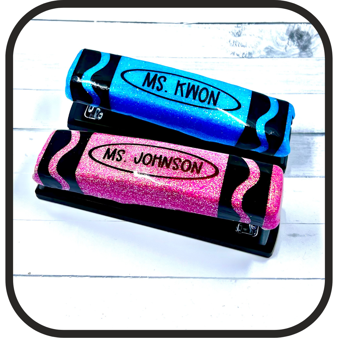 Crayon Personalized Stapler