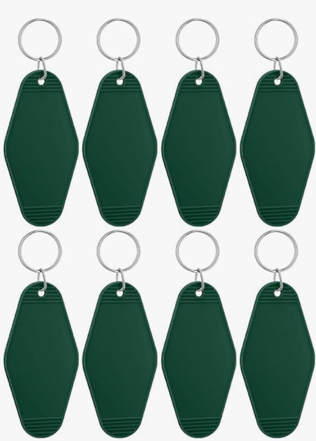 Motel Tag Keychains - 1 sided