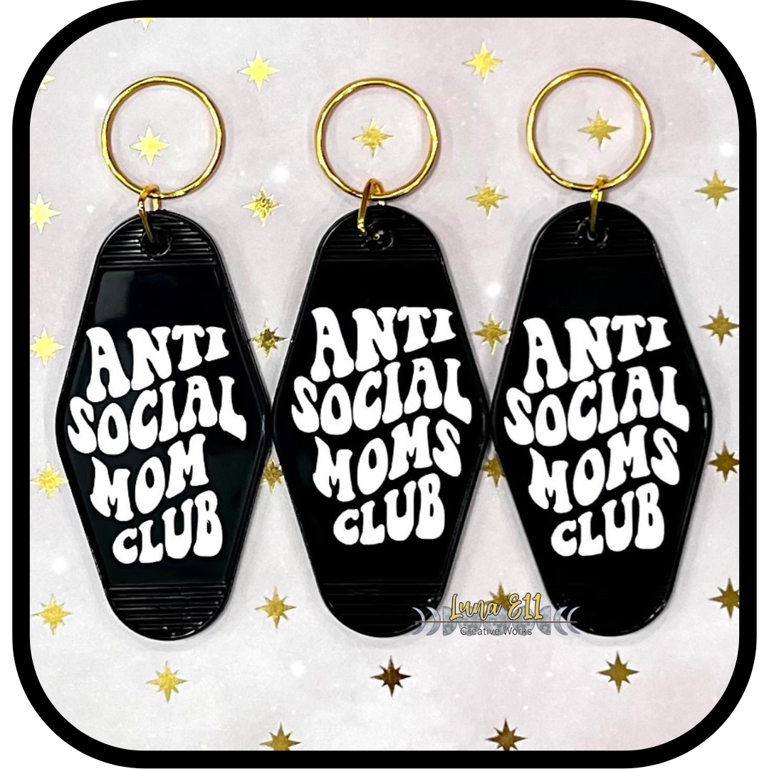 Motel Tag Keychains - 1 sided