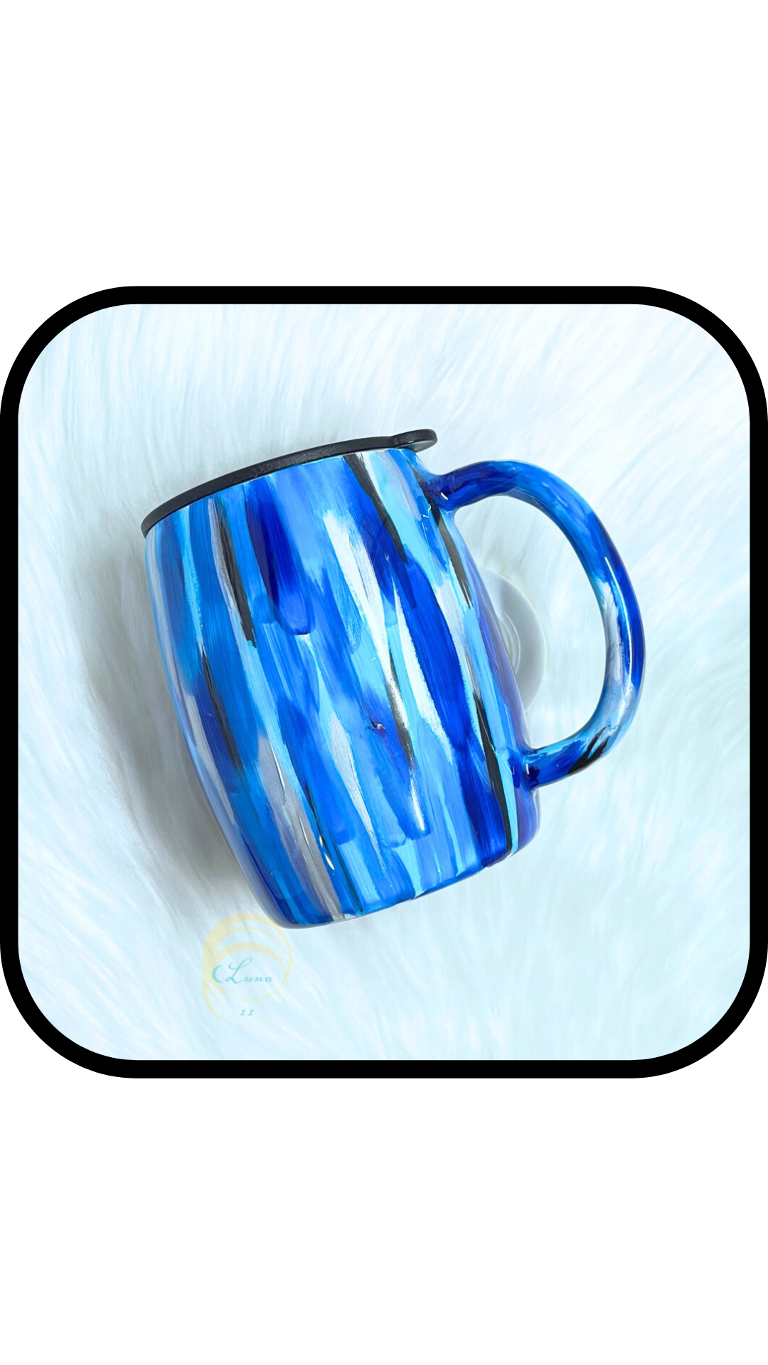 Hand Painted Brushstroke Mug