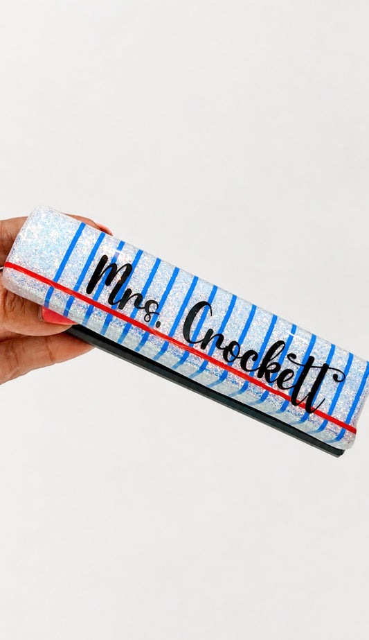Looseleaf Paper Personalized Stapler