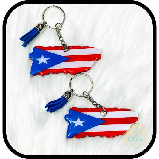 Puerto Rico Keychain