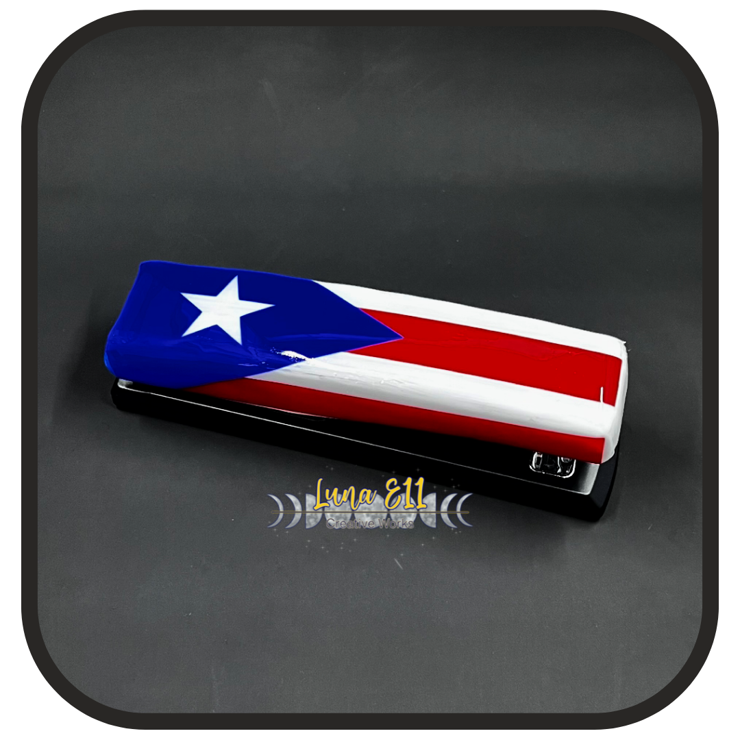 Puerto Rico Eraser and Stapler