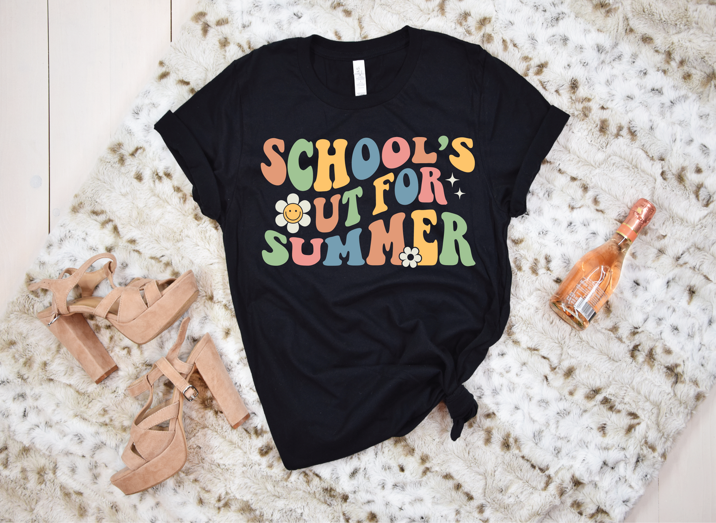 School's Out For Summer Boho T-Shirt